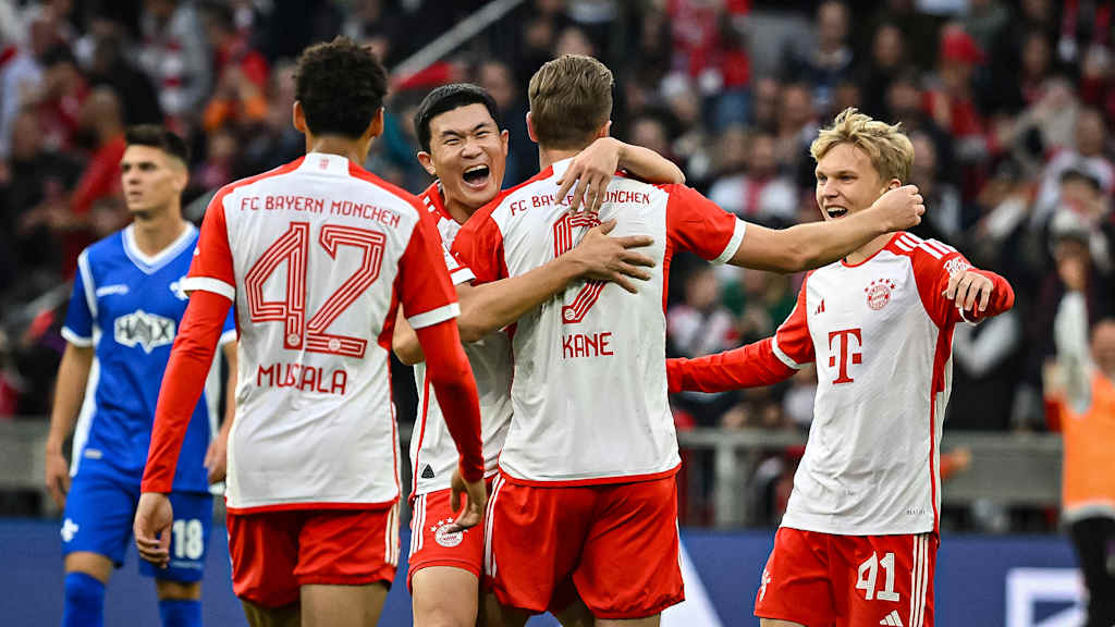 Goal FC Bayern Darmstadt Allianz Arena