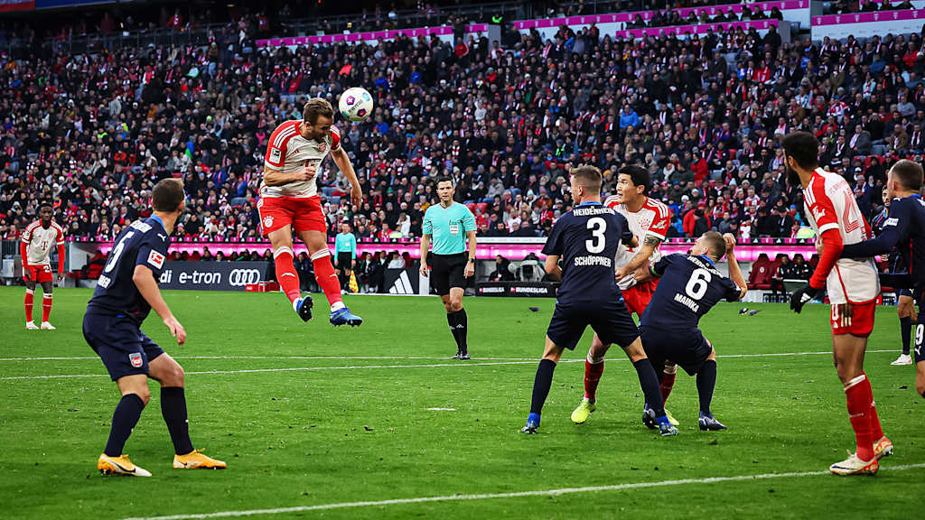 Harry Kane goal FC Bayern Heidenheim