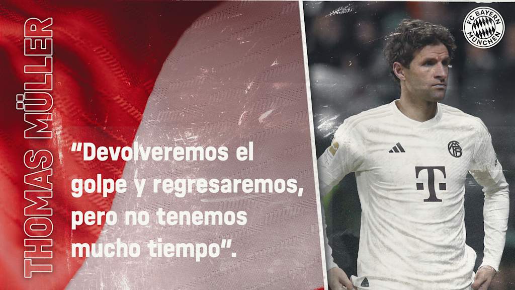 Thomas Müller sobre el partido de Bundesliga contra el Eintracht Frankfurt