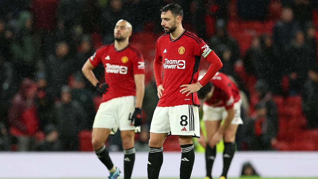 Spieler von Manchester United nach der Heimniederlage gegen den AFC Bournemouth