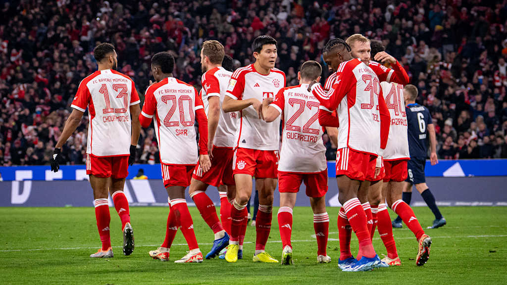 Celebration FC Bayern