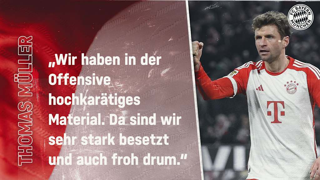 Thomas Müller zum Bundesliga-Spiel gegen Heidenheim