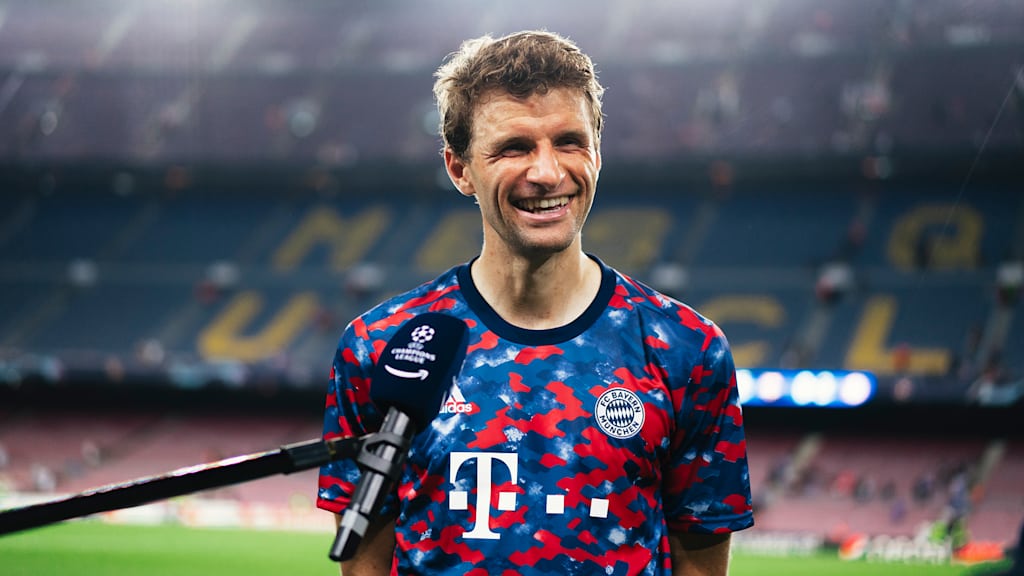 Thomas Müller entrevista Champions League FC Barcelona