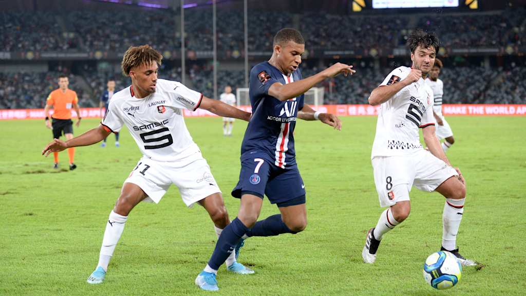 Sacha Boey, Stade Rennes, Kylian Mbappe