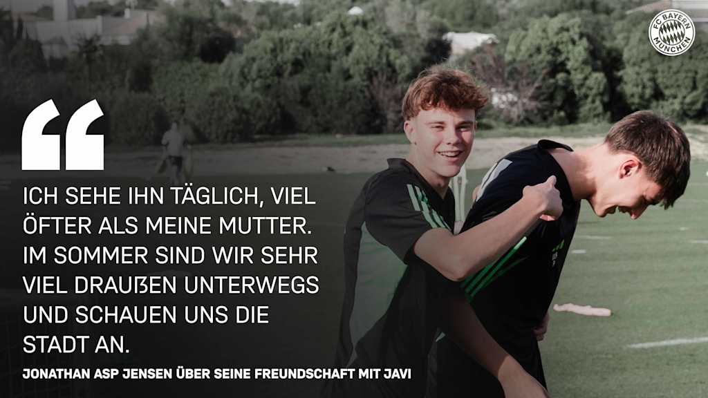Jonathan Asp Jensen und Javier Fernández.