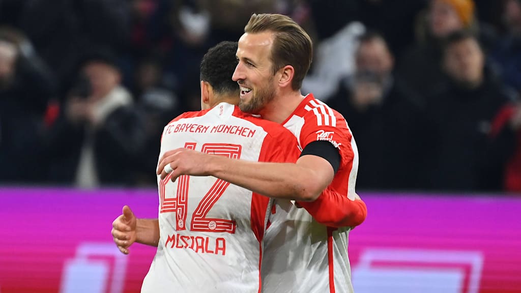 Harry Kane ist Schütze des FC Bayern Tor des Monats Februar 2024