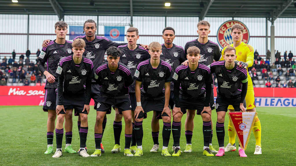 Die Startelf der U19 gegen Olympiakos Piraeus