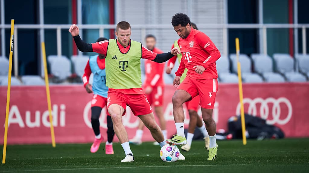 FC Bayern, training, international break, Serge Gnabry, Eric Dier