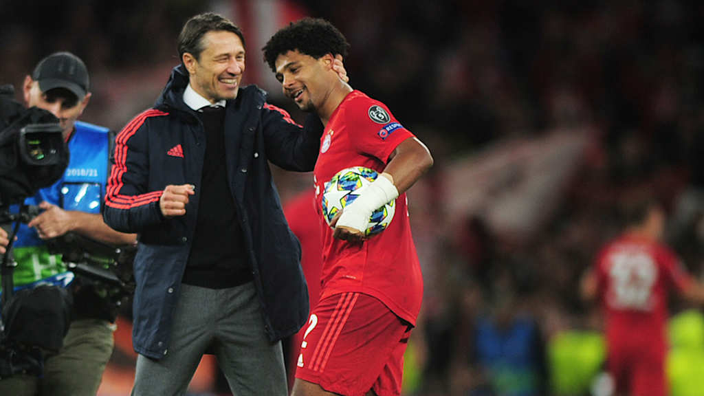 Serge Gnabry scored his first four (!) Champions League goals in Bayern's 7-2 win at Tottenham Hotspur.