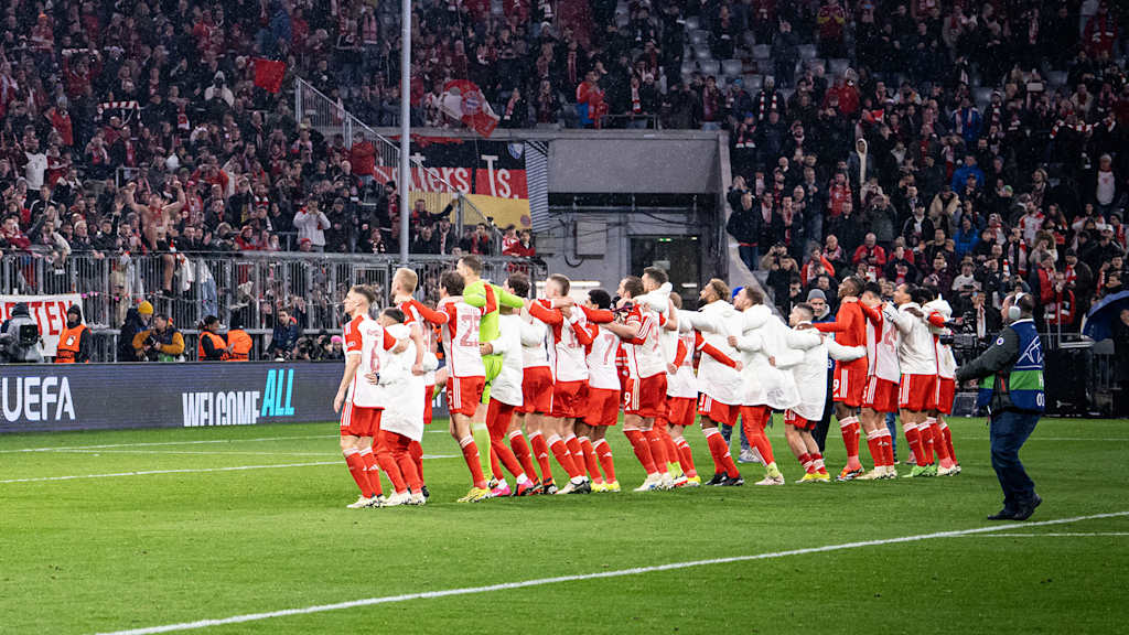 FC Bayern fans Champions League