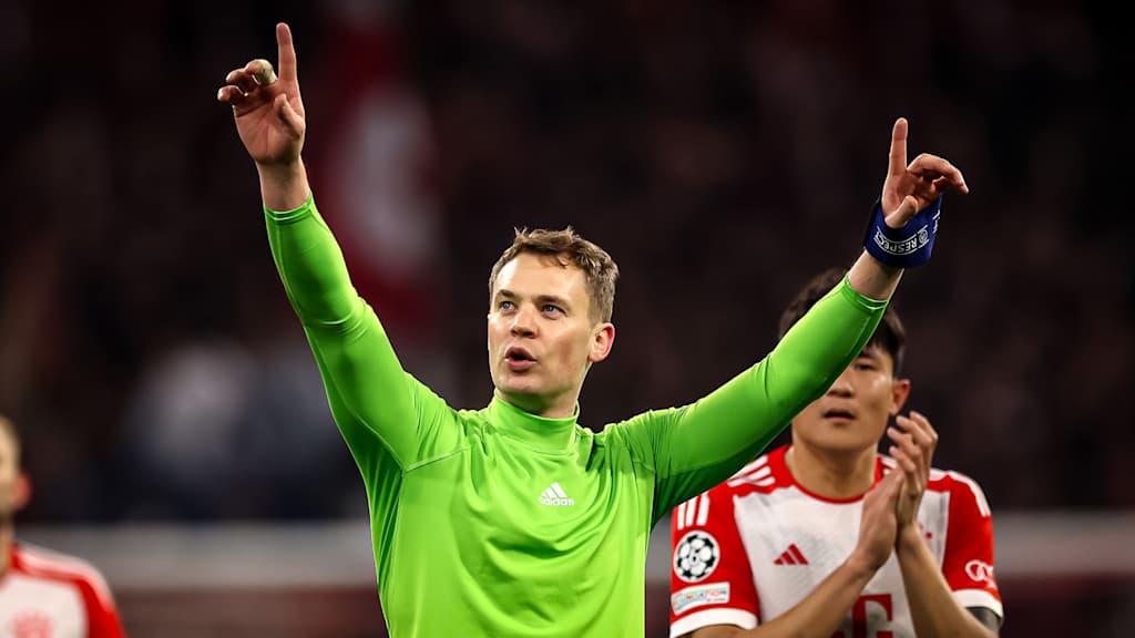 Manuel Neuer, reaction, Champions League, Bayern Arsenal