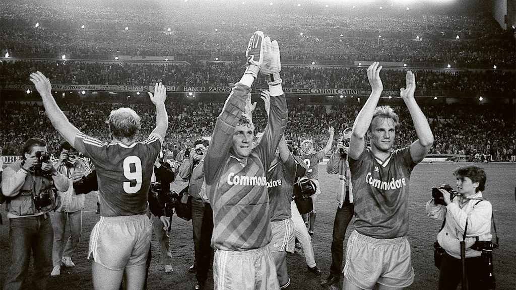 Jean-Marie Pfaff ensured Bayern would reach the 1987 European Cup final with a number of saves in Madrid.