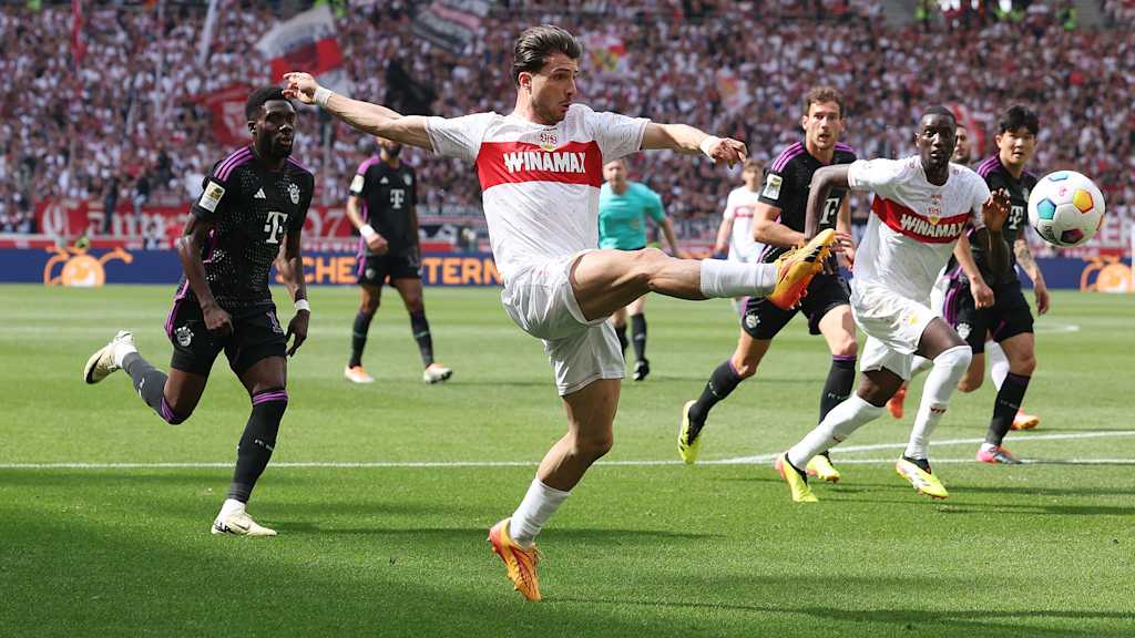 jugada partido Bundesliga FC Bayern VfB Stuttgart