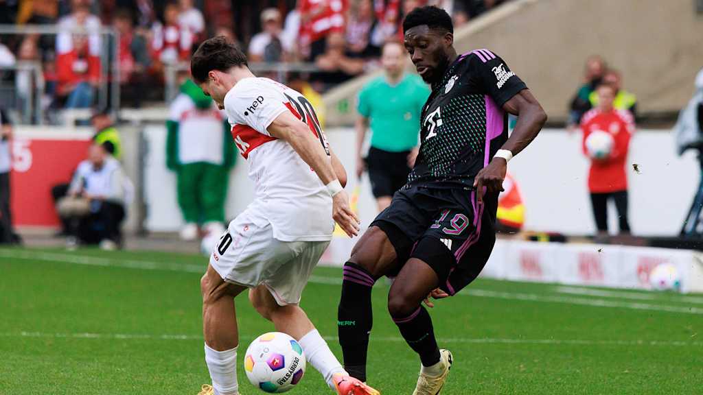 jugada partido Bundesliga FC Bayern VfB Stuttgart