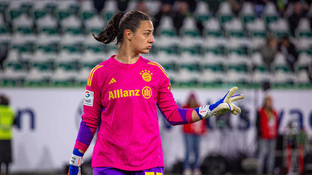 Mala Grohs während des Spiels gegen den VfL Wolfsburg.