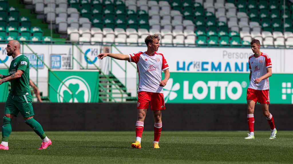 Kurt Rüger im Spiel in Fürth.