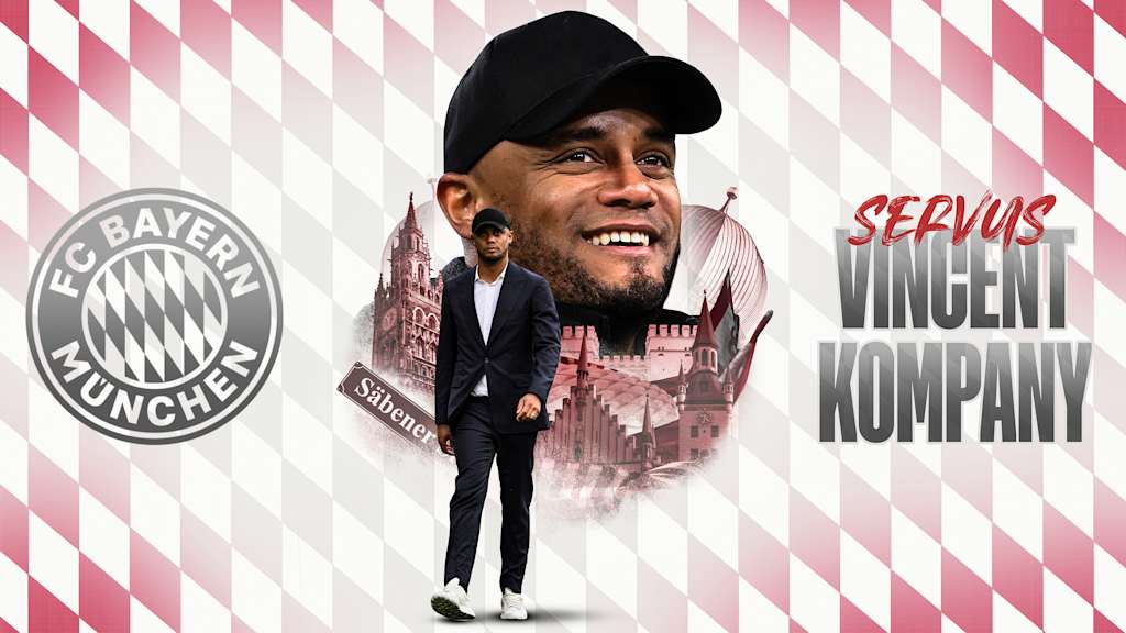 Servus Vincent Kompany to FC Bayern