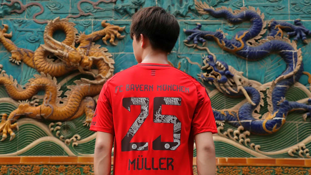 serigrafía dragón, FC Bayern.
