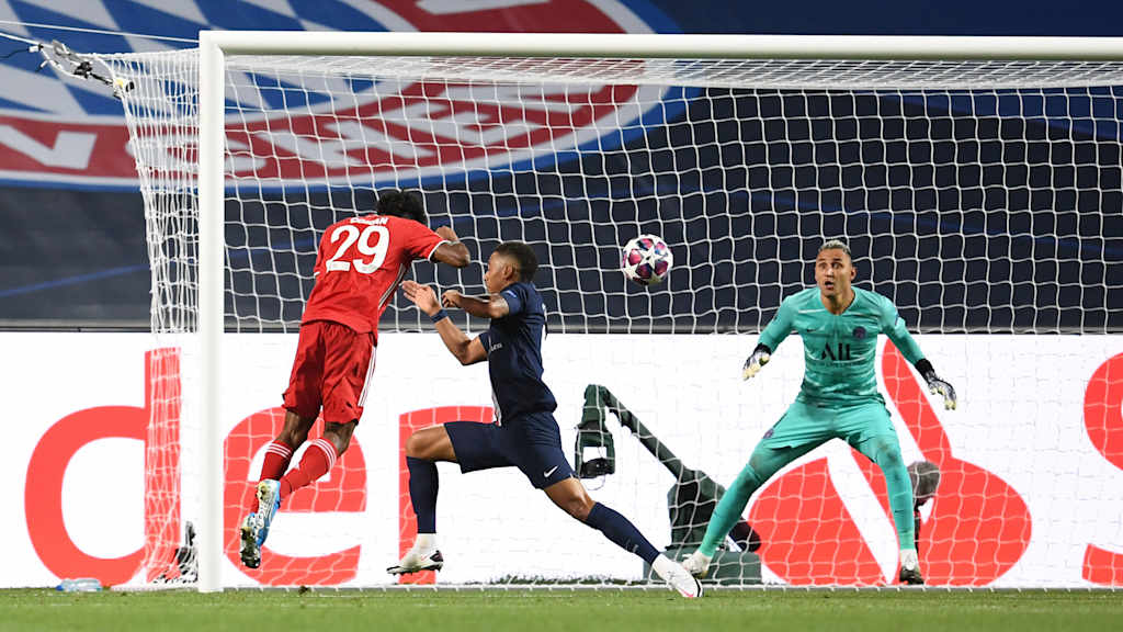 Im August 2020 köpfte Kingsley Coman das 1:0 für den FC Bayern im Champions League-Finale gegen PSG.