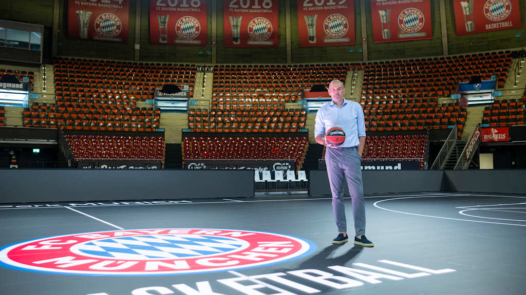 Dragan Tarlac in seiner neuen sportlichen Heimat, dem BMW Park