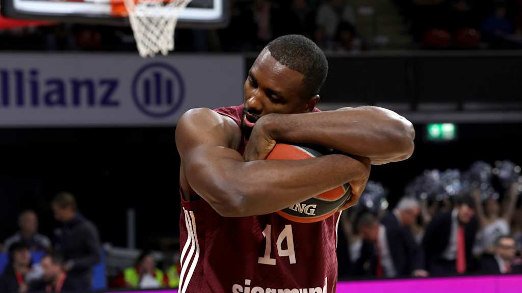 Center Serge Ibaka played for FC Bayern Basketball last season and transferred to Real Madrid in the summer.