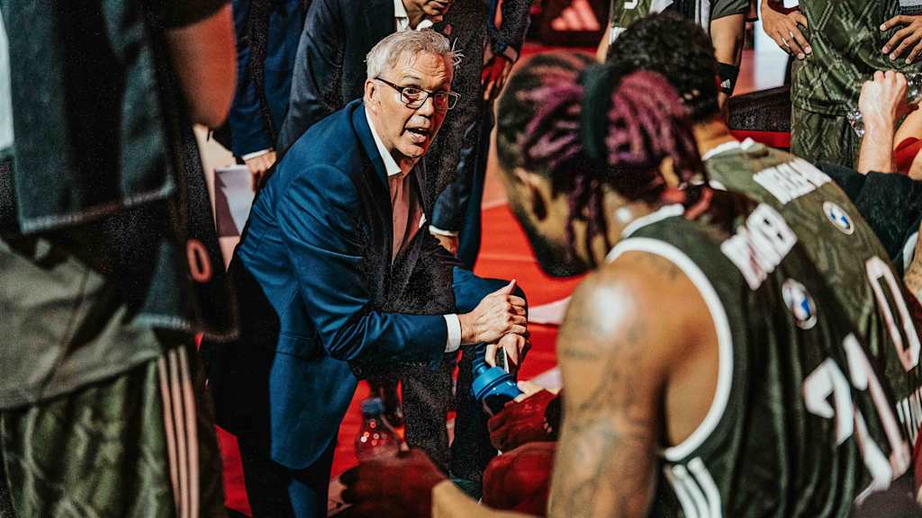 FCBB head coach Gordon Herbert aims to secure the third victory in the third game at the SAP Garden on Friday.