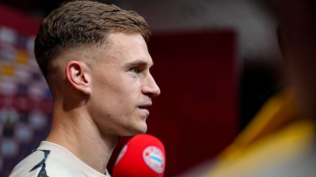 Joshua Kimmich nach dem Spiel des FC Bayern in Freiburg