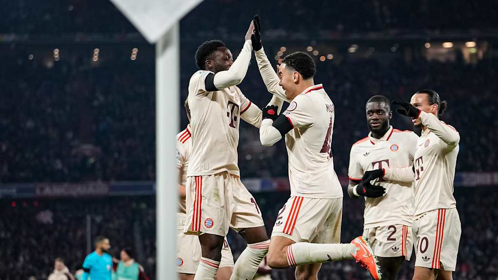 Spielszene aus der Partie FC Bayern - Celtic Glasgow