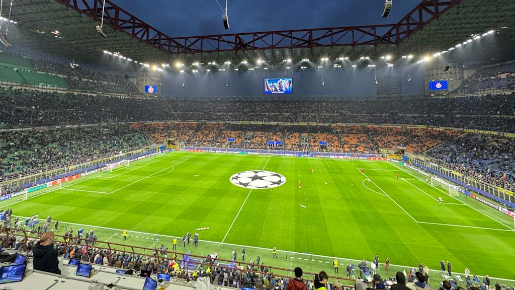 El estadio Giuseppe Meazza es el feudo del Inter de Milán.