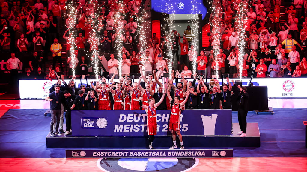 FC Bayern Basketball is the 2025 German champion.