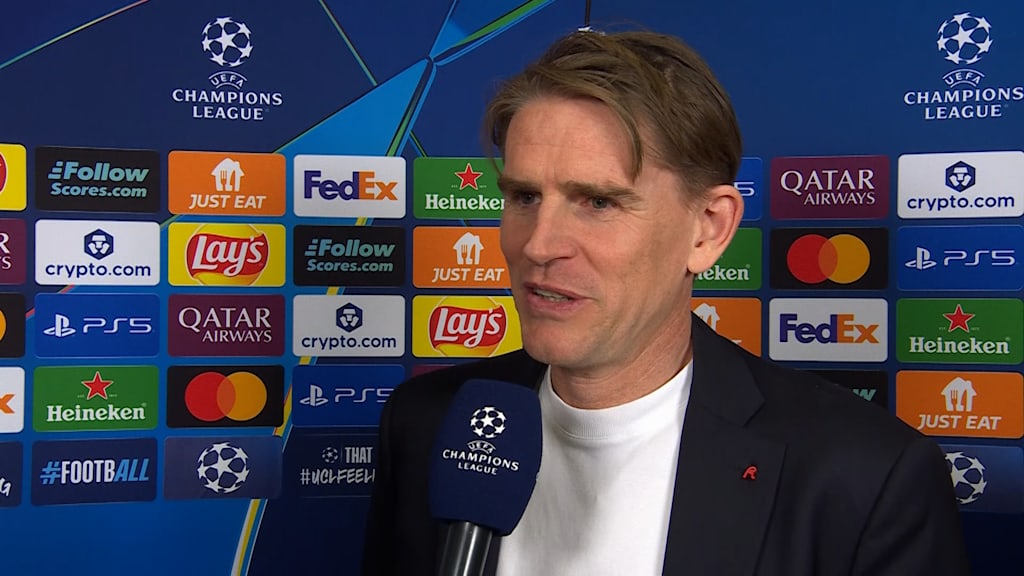 El director deportivo del FC Bayern, Christoph Freund, entrevistado sobre el sorteo de la Liga de Campeones