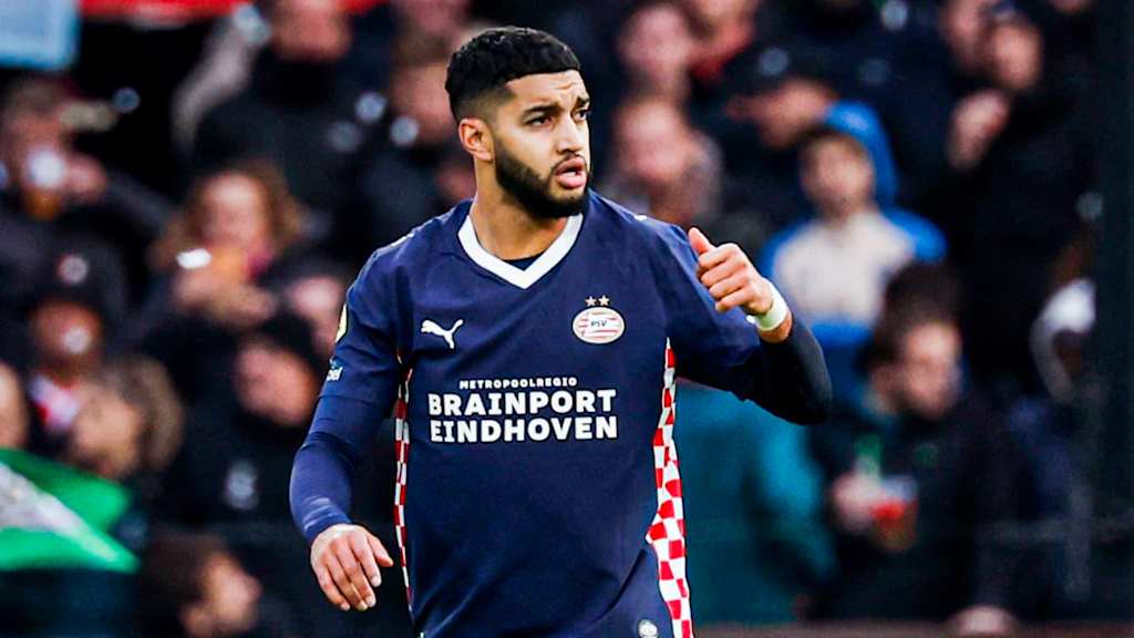 Ismael Saibari im Trikot der PSV Eindhoven