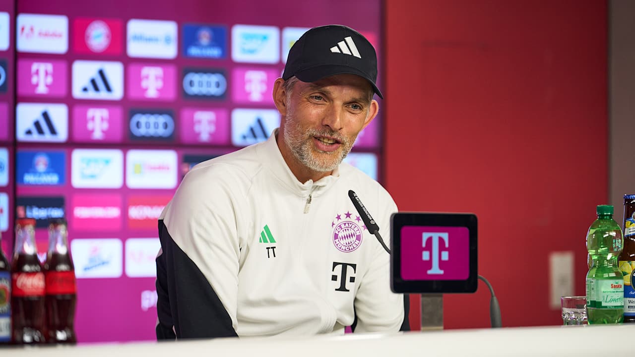 Thomas Tuchel Pressetalk FC Bayern