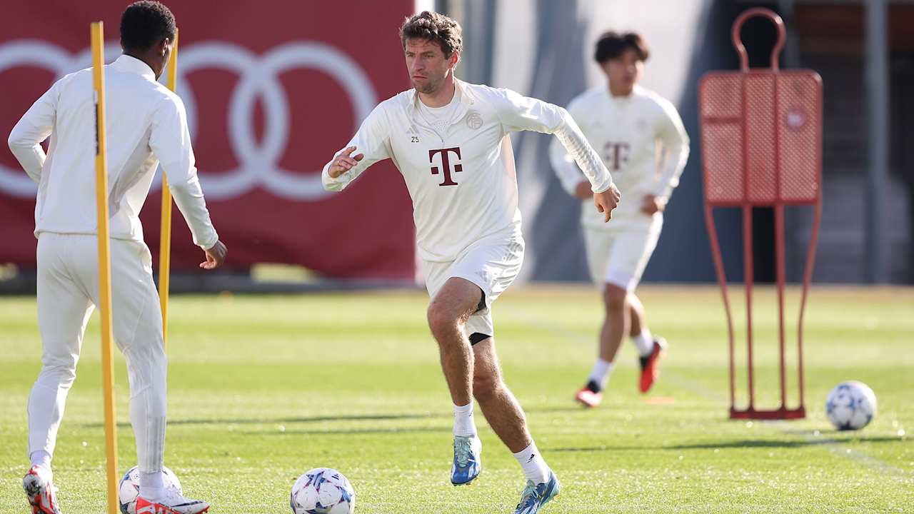 Entrenamiento FC Bayern