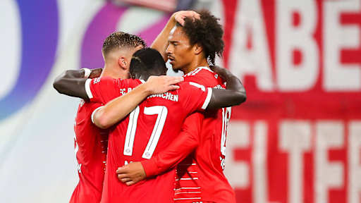 Leroy Sané is the scorer of the FC Bayern Goal of the Month July 2022