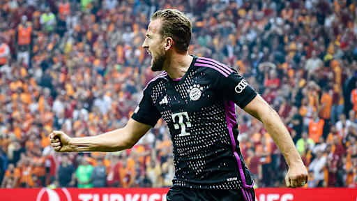 Harry Kane, FC Bayern, celebration