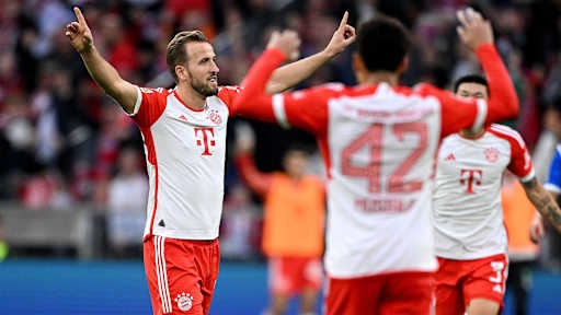 Harry Kane is the scorer of the FC Bayern Goal of the Season for 2023/2024