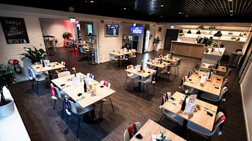 Impressionen aus der Business Lounge des FCBB