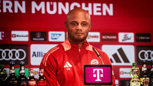 FC Bayern coach Vincent Kompany