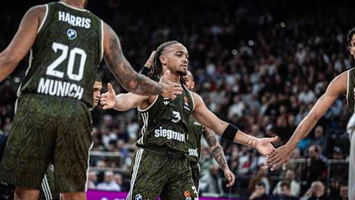 Ο Carsen Edwards ήταν ο κορυφαίος σκόρερ της Βαυαρίας με 32 πόντους κόντρα στην Παρί.