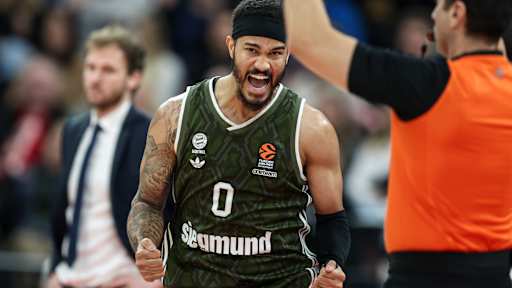 Bayern celebrated their 16th EuroLeague win against Villeurbanne.