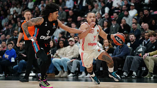 Der FC Bayern Basketball ist das erste Mal zu Gast in der adidas Arena in Paris