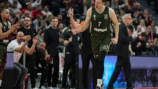 Bilder vom EuroLeague-Heimspiel gegen Roter Stern