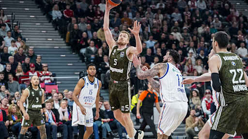 Bilder vom EuroLeague-Heimspiel gegen Anadolu Efes Istanbul