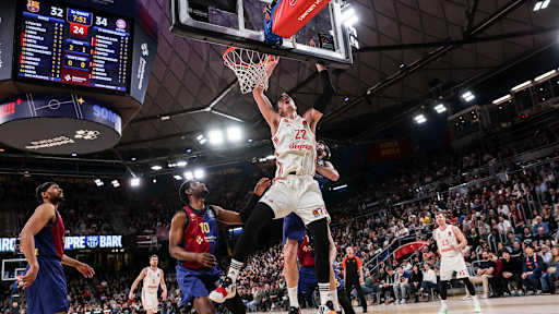 Bilder vom EuroLeague-Auswärtsspiel gegen Barcelona