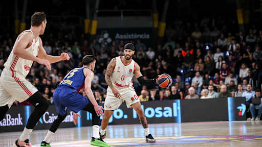 Bilder vom EuroLeague-Auswärtsspiel gegen Barcelona
