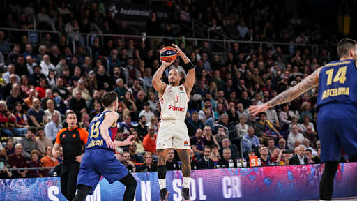 Bilder vom EuroLeague-Auswärtsspiel gegen Barcelona