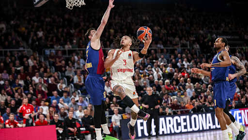 Bilder vom EuroLeague-Auswärtsspiel gegen Barcelona