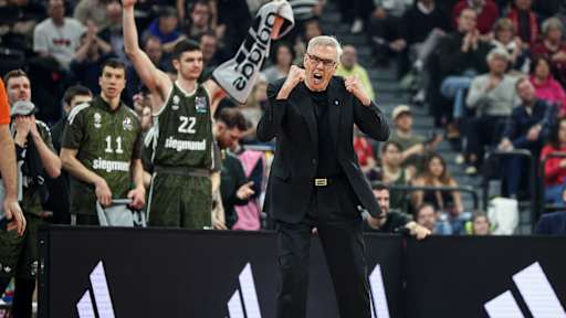 Bilder vom EuroLeague-Heimspiel gegen Partizan