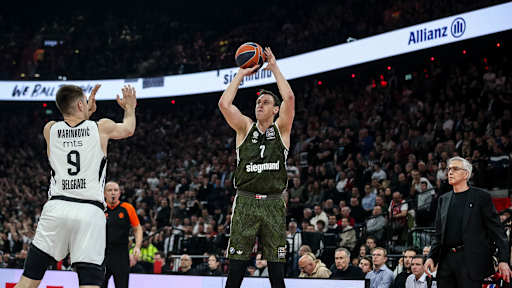 Bilder vom EuroLeague-Heimspiel gegen Partizan